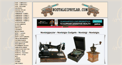 Desktop Screenshot of nostalgiprylar.com